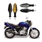 KIT 4 Setas Sequenciais Pisca de Led Modelo P43S Honda CB 500 2004 2005 2006 2007 2008 2009