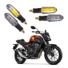 Kit 4 Setas Sequenciais Pisca de Led Universal Modelo P50S Moto CB 500F 2004 2005 2006 2007 2008 2009 Kit 4 Setas Sequenciais Pisca de Led Universal Modelo P50S Moto CB 500F 2004 2005 2006 2007 2008 2009