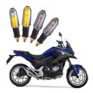 Kit 4 Setas Sequenciais Pisca Led Universal Modelo P50S Moto HONDA NC 750X 2013 2014 2015 2016 2017 2018 2019 2020 2021 Kit 4 Setas Sequenciais Pisca Led Universal Modelo P50S Moto HONDA NC 750X 2013 2014 2015 2016 2017 2018 2019 2020 2021