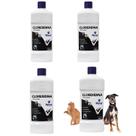 Kit 4 Shampoo Dugs Clorexidina 500ml