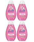 Kit 4 Shampoo Kids Gotas De Brilho 400 ml - Johnson's Kit 4 Shampoo Kids Gotas De Brilho 400 ml - Johnson's