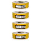 Kit 4 Sikaseal-423 Fita Multiuso 05cmx10m Manta Autoadesiva - Sika