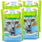 Kit 4 Silica Gato Areia Higienica 5,6kg Cristal Micro Oferta