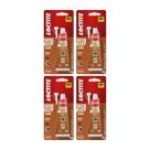 Kit 4 Silicone Ultra 5920 Copper Loctite 55 Gramas Vedação Alta Temperatura Resistente A Vazamentos Para Tubulações Motores E Equipamentos Industriais