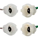 Kit 4 Soquetes 1 Polo E 2 Polos Adaptacao Lanterna Margarida
