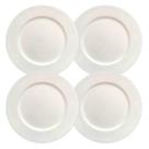 Kit 4 Sousplat Redondo Branco Polipropileno 33Cm Rafimex Kit 4 Sousplat Redondo Branco Polipropileno 33Cm Rafimex