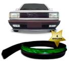 Kit 4 spoiler universal para acabamento e personalização para-choques e laterais