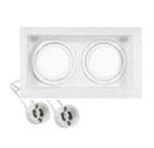 Kit 4 Spot Embutir Multi Recuado Saveenergy 2 Dicroica Duplo