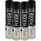 Kit 4 Spray Fixador De Cabelo Profissional Neez Laque Capilar Fixação Extra Forte 24 Horas 400ml