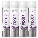 Kit 4 Spray Fixador De Cabelo Profissional Neez Laque Capilar Fixação Forte 18 Horas 250ml