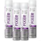 Kit 4 Spray Fixador De Cabelo Profissional Neez Laque Capilar Fixação Forte 18 Horas 400ml