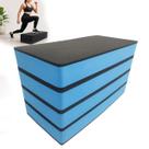 Kit 4 Step EVA Academia 60x28x10cm Ginástica Aeróbica Plataforma Exercícios