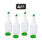 Kit 4 store'n pour - 2 litro (verde)