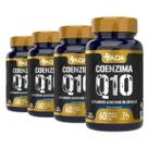 Kit 4 Suplemento Alimentar Coenzima Q10 Ubiquinona 240 Cápsulas Pura Vitamina Coq10 400mg Original