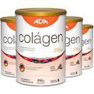 Kit 4 Suplemento Alimentar Colágeno Verisol Sabor Frutas Vermelhas 255g Pó Biotina Scoop Dosador