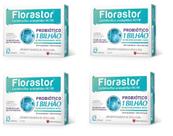 Kit 4 Suplemento Alimentar Florastor 12 Cps -União Química