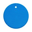 kit 4 Suporte Descanso Panela Travessa Redondo Silicone 18cm