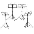 Kit 4 Suportes para Partitura Preto Hayonik - SP100 54848 Kit 4 Suportes para Partitura Preto Hayonik - SP100 54848