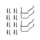 Kit 4 Suportes Super Calha Comum Para Calha De Beiral 30cm