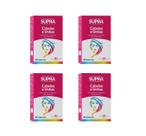 Kit 4 Supra Cabelos E Unhas 60 Cápsulas. Herbamed