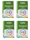 Kit 4 Supra Vitamina K2 60 Cáps - Herbamed