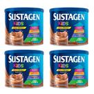 Kit 4 Sustagen Kids Chocolate 350g cada