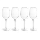 Kit 4 Taças De Vinho Tritan Resistente Para Embarcação 360ml