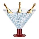 Kit 4 Taças Martini Grande - 2 Litros - Taça Para Bebida Taça Para Gelo