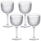 Kit 4 Taças Para Gin Em Acrílico 600ML Luxor 1149 Paramount