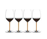 Kit 4 Taças Vinho Riedel Fatto a Mano Merlot Haste Colorida