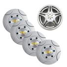 kit 4 Tampa Calota Central Miolo De Roda Gm Astra Sport 2002 Aro15 Roda Esportiva