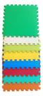 Kit 4 Tapetes Tatames Coloridos EVA 50 x 50 x 2cm com Borda