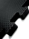 Kit 4 Tapetes Tatames Pretos 50cm x 50cm x 30mm 3cm
