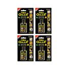 Kit 4 Tapmatic Tira Grude Blister Quimatic 40 Ml Remove Resíduos De Adesivos Cola E Grude Em Superfícies Metálicas Plásticas E Vidro Fa1