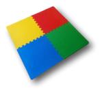 Kit 4 Tatames Tapetes Eva 50x50x2cm 20mm Bordas Vv/vm/ar/am
