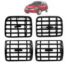 Kit 4 Tela Grade Difusor Saída Ar Painel Clio 2000 01 02 03 04 Até 2016