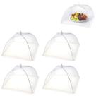 Kit 4 Telas Mosquiteiro Rede Protetor Alimentos Comida 35cm Kit 4 Telas Mosquiteiro Rede Protetor Alimentos Comida 35cm