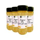 Kit 4 Tempero Edu Guedes Ingredientes Selecionados Premium Pote com Dosador 60g