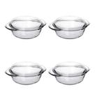 Kit 4 Terrina Refratarios Marinex Nadir 1 Litro