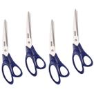 Kit 4 Tesouras 9" Alfaiate Costura Profissional Multifuncional Corte Fácil 24,1cm Fratelli