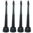 Kit 4 Teteira Borracha Insuflador Ordenha Universal 9,5mm 1 E 2 Anéis Silverubber