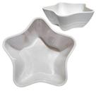 Kit 4 Tigelas Bowl Melamina Estrela Branca 600ml