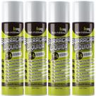 Kit 4 Tinta Borracha Líquida Branco Impermeabilizante 400ml Hm Rubber Spray