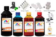 Kit 4 Tinta Para HP 1350 56 e 57 500ml Black e 250ml Color Linha Platinum