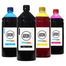 Kit 4 Tintas Bulk Ink L3250 CMYK 1 Litro Aton