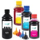 Kit 4 Tintas Compatível Impressora L850 1250ml Inova Ink