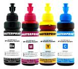 Kit 4 Tintas Compatível Masterprint Hp Vivera Universal