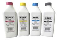 Kit 4 Tintas Corante Kora Universal 4l. Preto/ciano/magenta/ Kit 4 Tintas Corante Kora Universal 4l. Preto/ciano/magenta/