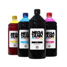 Kit 4 Tintas G2100 CMYK 1 Litro Mega Tank