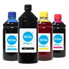 Kit 4 Tintas G3111 Black 1 Litro Coloridas 500ml Koga